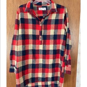 Long Flannel Adorable for Winter/Fall